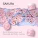 Laico Japanese Sakura Sleeping Mask 25g Hydrating Moisturizing Mask Skin Care_voghion.com