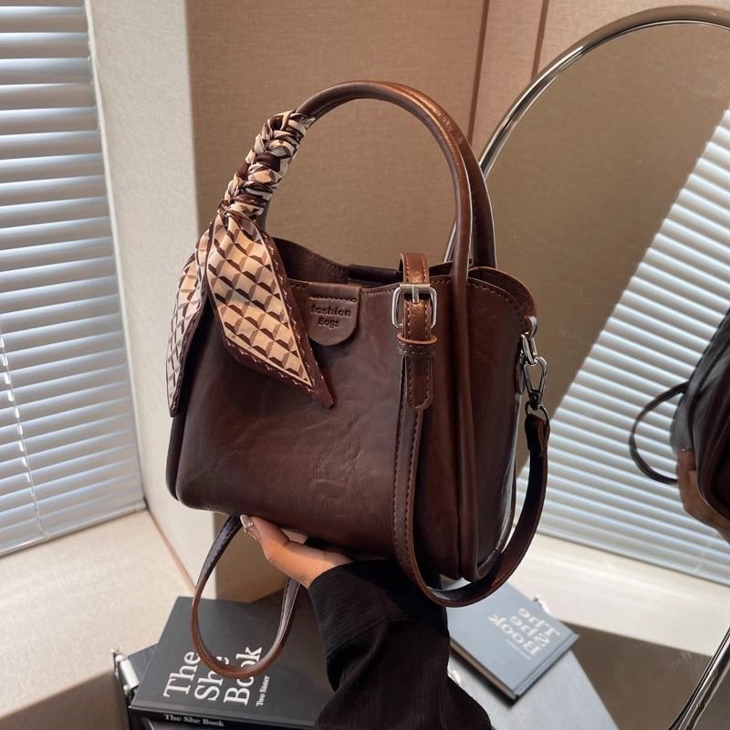 Borsa a tracolla versatile alla moda, alla moda e alla moda, in vera pelle, con tracolla Melard Basket 2025, per donna_voghion.com