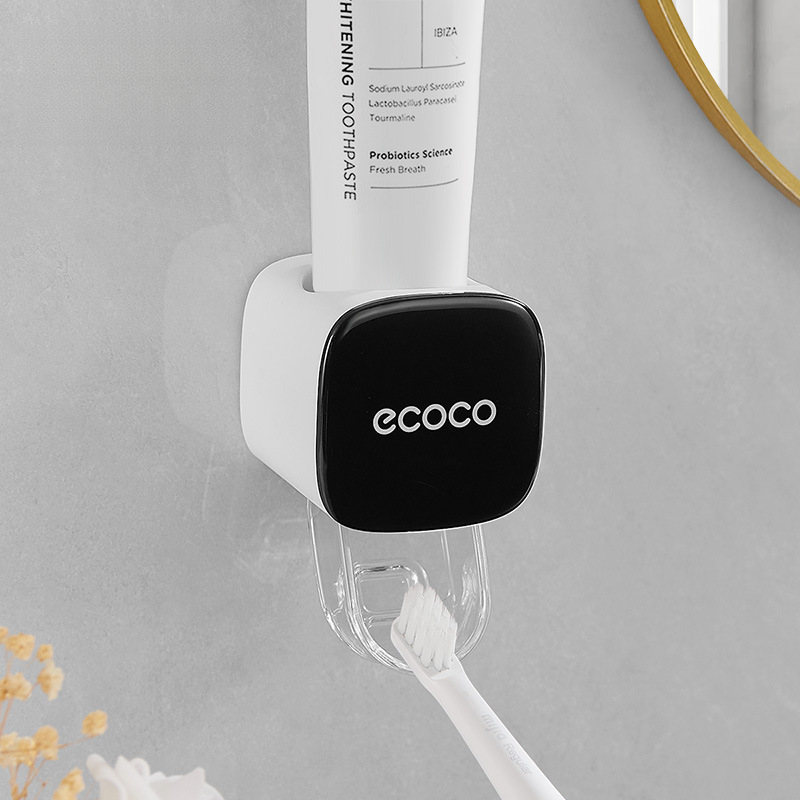 Wall - Mounted Automatic Tool Holder And Lazy Children's Toothpaste Squeezer For Bathroom_voghion.com