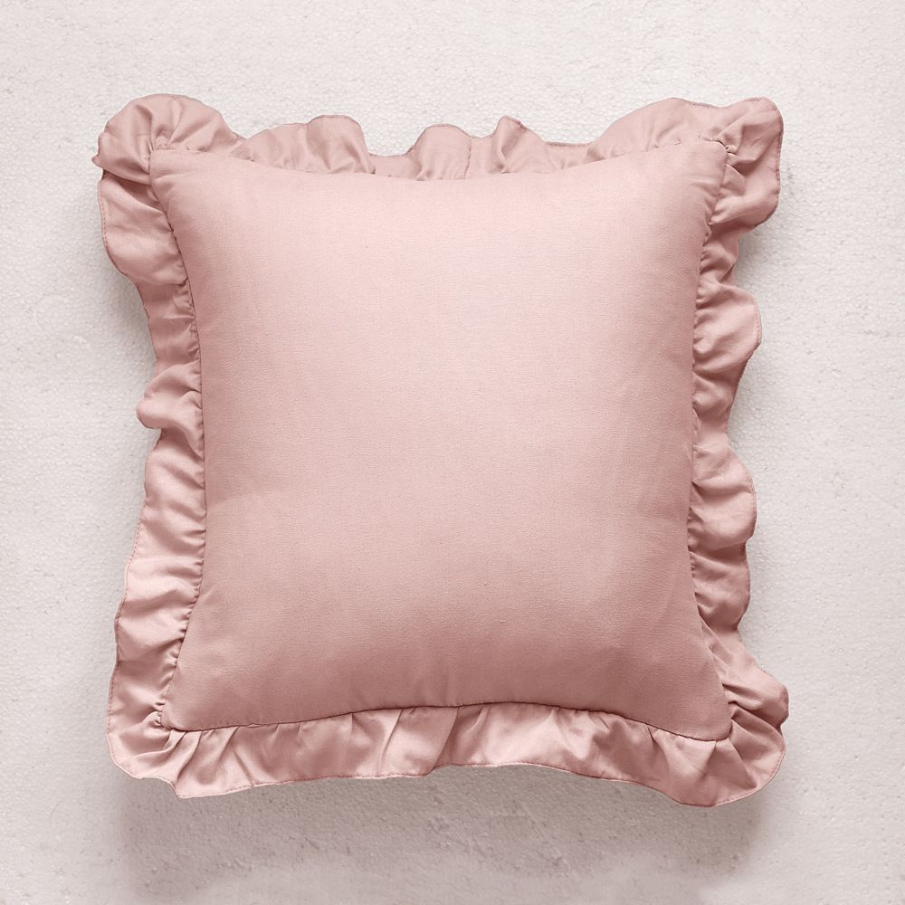 Dom i ogród Poduszki z kwadratowym oparciem w jednolitym kolorze Poszewki na poduszki_voghion.com