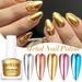 Metallic Mirror Nail Polish - No-Bake Quick Dry | Multi-Color High Shine Glossy Nail Lacquer For Instant Manicure_voghion.com