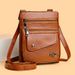 2025 New Large - Screen Mobile Phone Bag, Women's Soft - Leather Small Backpack, Shoulder And Cross - Body Bag, Outdoor Leisure And Travel Change Purs_voghion.com