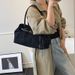Minimalist New Tote Versatile High-end Handbag Crossbody Shopping Casual Personality Commuting Work Underarm Bag_voghion.com