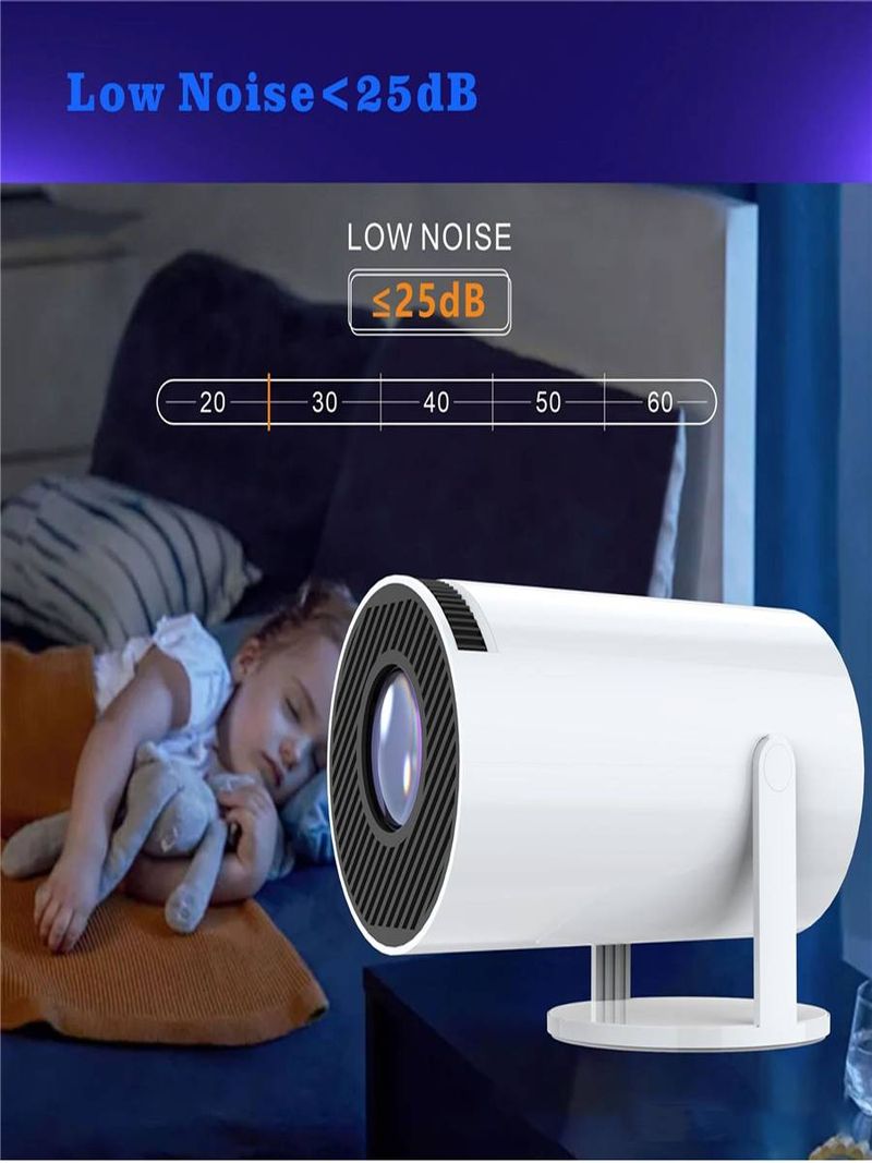 4K Wifi6 HY300 Pro projector Android 11 260W dual WIFI Quanzhi H713 BT5.0 720P thuisbioscoop buiten draagbaar_voghion.com