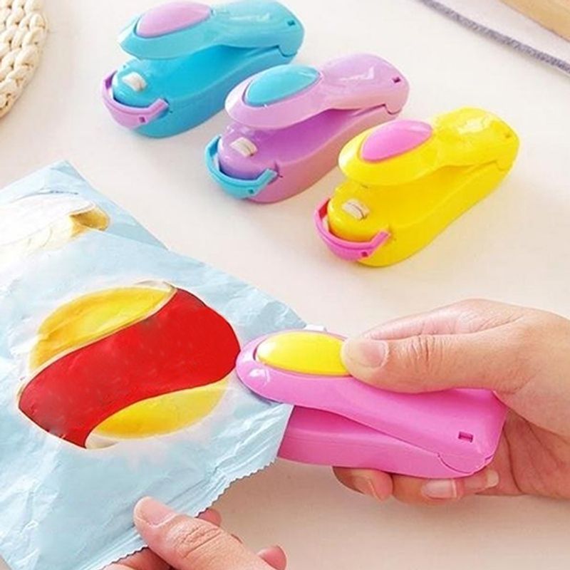 Ruixingst Cute Mini Heat Sealing Machine Impulse Sealer Seal Packing Plastic Bag Kit Tools_voghion.com