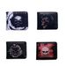 Men's Wallet Wallet Retro Demon Skull Short Small Wallet Portable Fashion Clutch Coin Purse._voghion.com