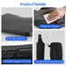 Summer Water Cooling System Seat Cushion With Fans 3 Speeds 26°C/78°F Constant Temperature USB Plug Portable Auto On/Off Ventilated Seat Cushion For Home Office Car_voghion.com