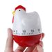 Cute Hen Shape Kitchen Cooking Timer Mechanical Countdown Clock Alarm Reminder Tool Home Decor_voghion.com