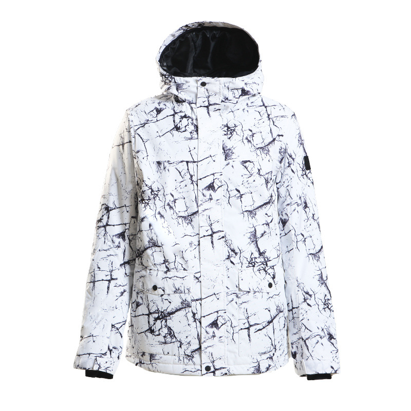 Schneebekleidung Herrenmantel Winddicht Wasserdicht Warm Winter Bergsteigerbekleidung Schneedorf Reiseausrüstung Snowboard Doppelboard Skibekleidung_voghion.com