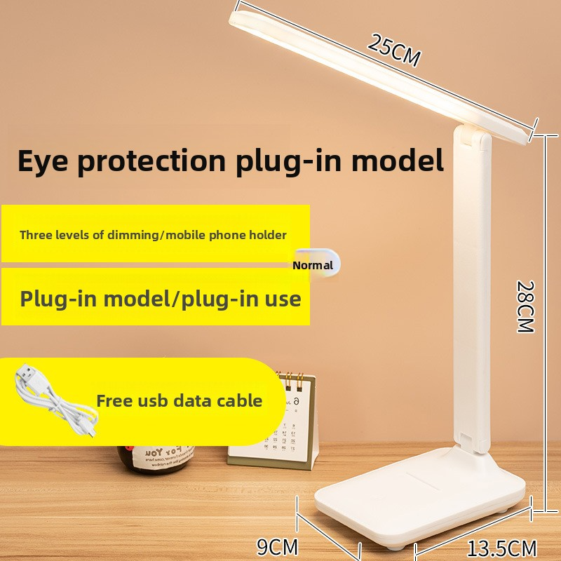 Dual-Head LED Desk Lamp With 3 Lighting Modes, USB-C Charging & Adjustable Arms, 80+ CRI & CE Certified, Modern Study Light For Office & Dorm_voghion.com