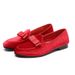 F2 Polyurethane Suede Men's Casual Shoes Red, Choose Size And Tell Seller_voghion.com