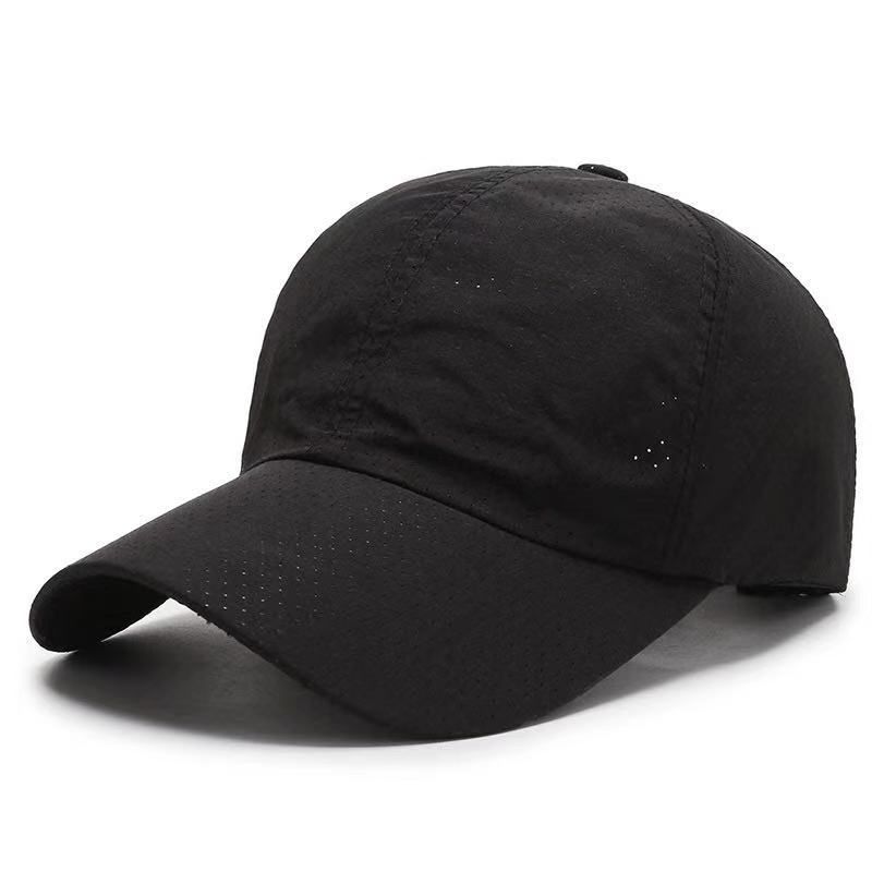 Men's and women's hats Hat summer men's light board baseball cap quick-drying mesh breathable tide punching sunshade cap_voghion.com