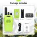 Retevis H777 Groene Walkie Talkie 2 stuks draagbare PMR446 FRS portofoon met groot bereik VOX Type-C Walkie Talkie voor kamperen_voghion.com