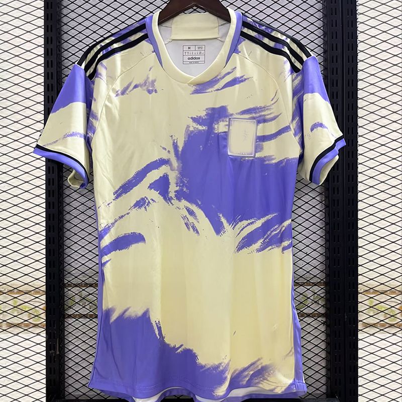 Camiseta de fútbol de manga corta para adultos de Tiger, versión tailandesa, uniforme de competición morado, pieza única_voghion.com