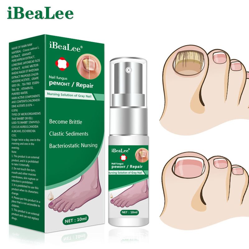 IBeaLee Repair Antibacterial Liquid Ditch Deck Grey Nail_voghion.com