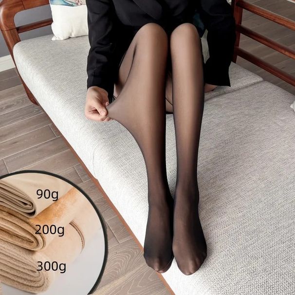 Bas translucides Sexy pour femmes, vêtements Y2k, collants à haute élasticité, effet peau, Leggings imprimés, pantalons chaussettes féminins_voghion.com