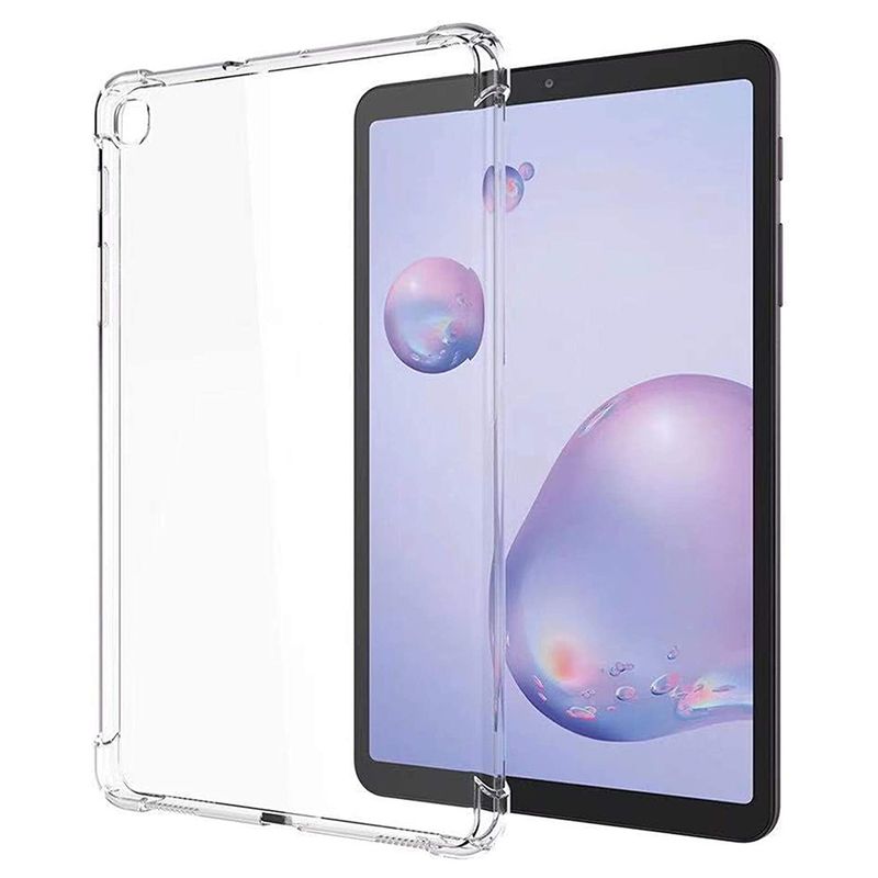 Tablet-Hülle für Samsung Galaxy Tab A 8.4 SM-T307U 2020, stoßfeste weiche Silikonhülle, transparente Rückseite_voghion.com