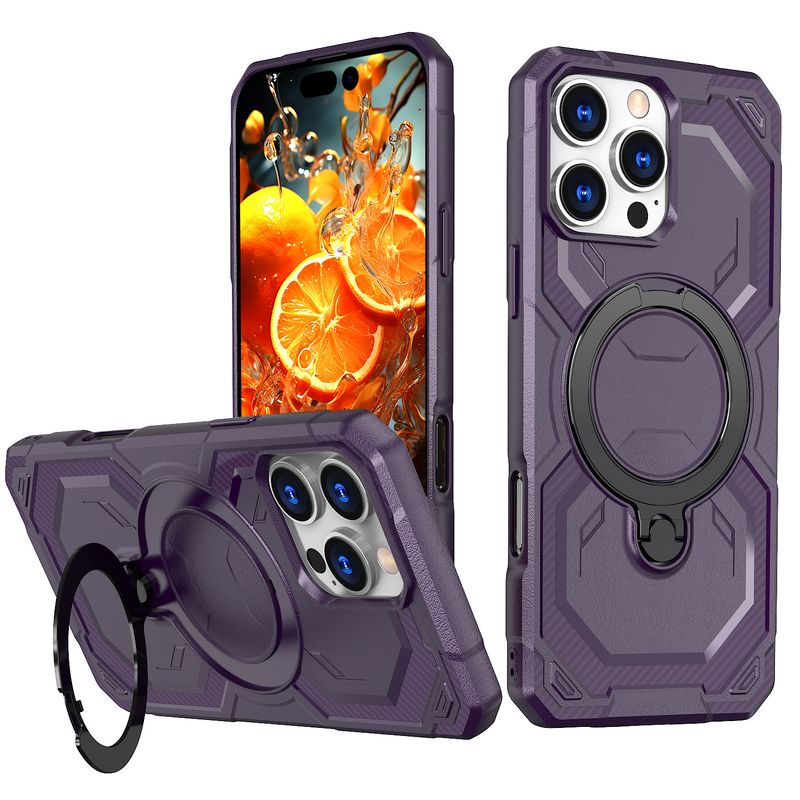 Winner 360° Rotatable Stand Case For Google Pixel 9 Pro XL - Shockproof/Waterproof/Dustproof Matte Cover_voghion.com