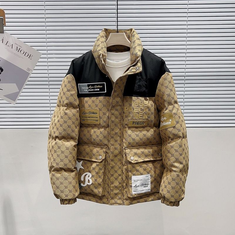 Men's Clothing 90 Coat New Standard Multi Standard Color Matching Coat Jacket Multi Pocket Thickened Men's Coat Jacket_voghion.com