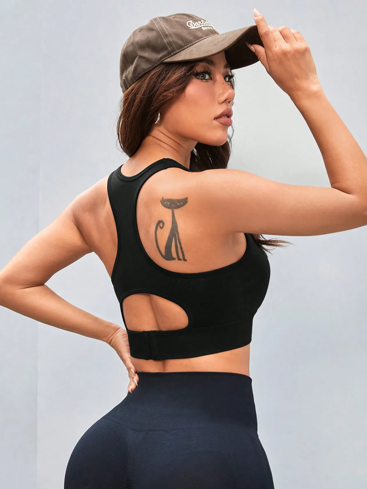 Women's Clothing New Sports Bra Comfortable Sexy Beautiful Back Moisture Wicking Fitness Vest Running Gathered Yoga Bra_voghion.com