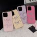 Three-dimensional Glittering Diamond Bow-shaped Macaroon IPhone 16 Promax Phone Case 15 Apple 14 Matte Finish_voghion.com