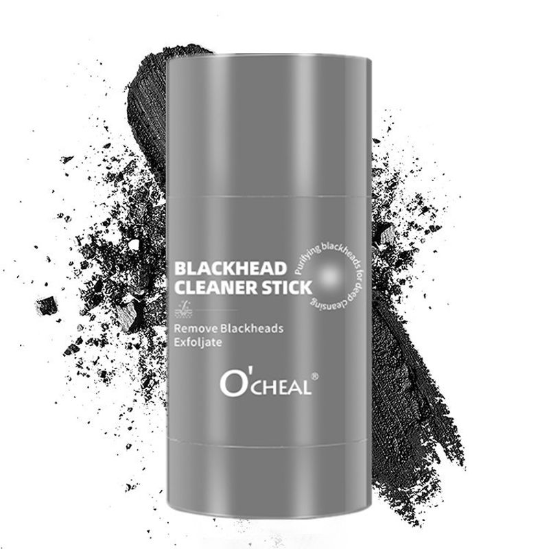 O'CHEAL Bamboo Charcoal Cleansing Mud Film Stick 40g Deep Cleansing Smear Type Deep Pore Cleaning Solid Facial Mask Stick_voghion.com