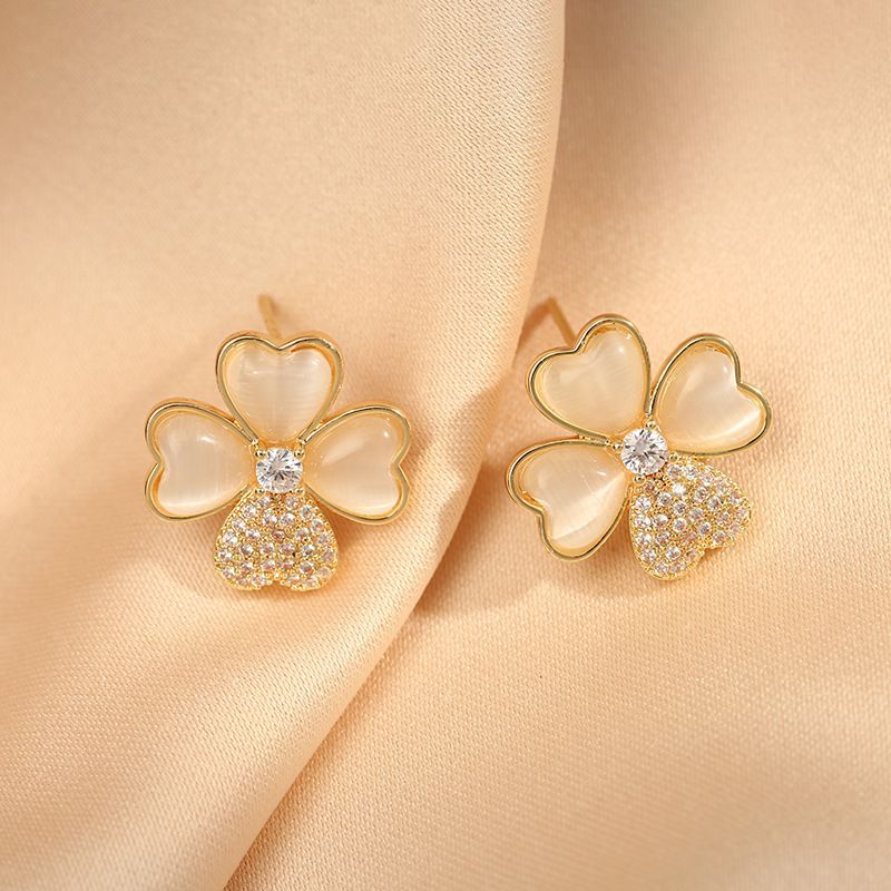 Accessori da donna Dia Set Semplice Temperamento Design Senso Trend Orecchini_voghion.com