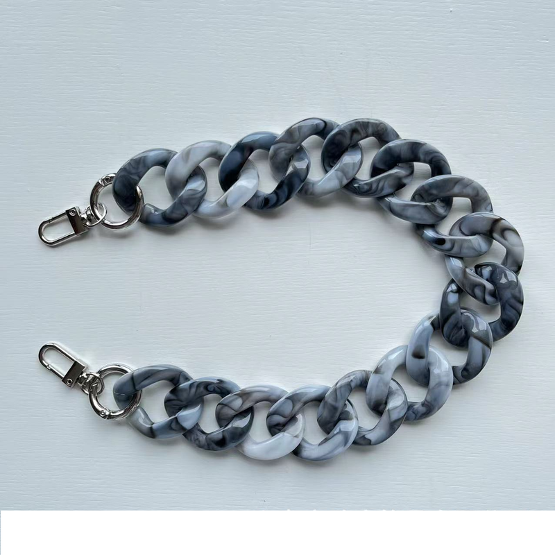 Chaîne de sac en acrylique peinte à la main, chaîne de sac transfrontalière New Cloud_voghion.com