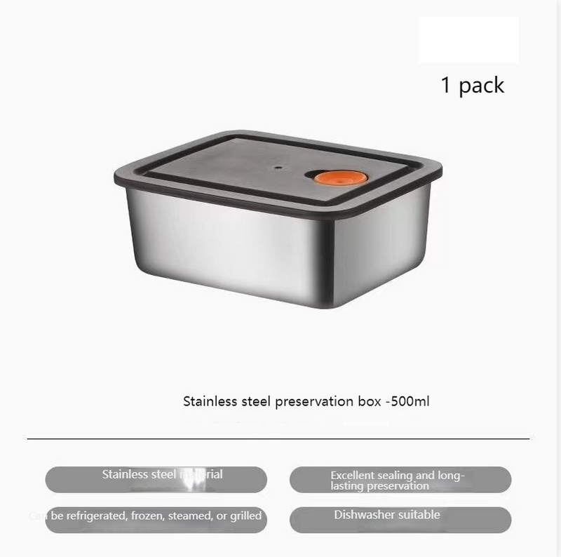 16 Stainless Steel Food Storage Container With Airtight Lid – BPA-Free, Leakproof, Microwave & Freezer Safe, Perfect For Meal Prep, Office Lunch_voghion.com