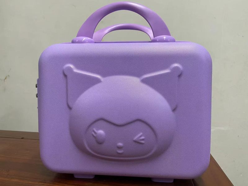 14-inch Makeup Teddy Bear, Mini Password Box, Suitcase Cartoon Gifts_voghion.com