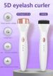 Θερμός Προβολέας, Θερμαινόμενος Ψαλίδι Βλεφαρίδων 5D, Γρήγορη Προθέρμανση 10 Δευτερολέπτων, Επαναφορτιζόμενη USB, Ρύθμιση Θερμοκρασίας 3 Σταδίων, Φυσική Μπούκλα, Διατήρηση Μεγάλης Διάρκειας_voghion.com