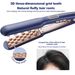 Fluffy Corn Silk Grid Curling Iron Tinfoil Pad Hair Root Magic Perm Tool_voghion.com