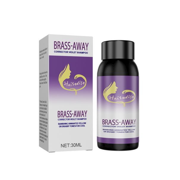 Fading, Yellowing, and Yellowing After Bleaching, Gray Hair Care Lock Fixed Color Shampoo_voghion.com