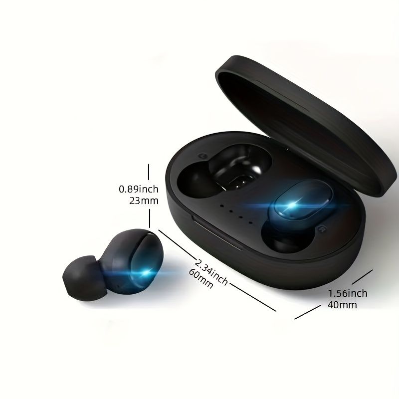 Auricolari wireless TWS Auricolari con riduzione del rumore con scatola di ricarica Cuffie sportive Cuffie da gioco per iPhone Samsung Smartphone_voghion.com