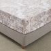 Housse de matelas en polyester à texture de grain de bois et cachemire, drap-housse doux pour la peau, protège-matelas_voghion.com