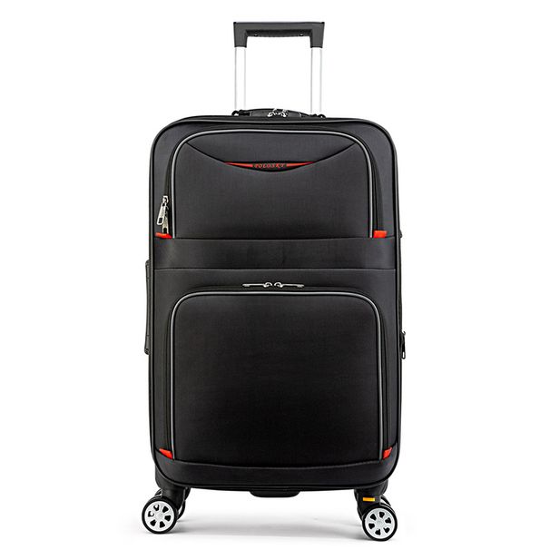 Zavazadla, velkokapacitní zavazadla pro muže, robustní kufr na kolečkách Oxford Bouvan s kolečky, kufr s heslem pro děti, kožený kufr_voghion.com