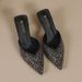 Fine Heeled High Heels With French Pointed Toe Slippers For Summer Wear. 2025 New Cool And Oversized Women's Shoes_voghion.com