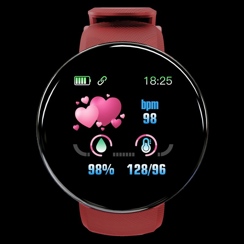 Smart Color round Screen Bracelet Can Monitor the Heart Rate, Blood Pressure, Sleep Monitoring, Step Counting Number, Dial Diameter 1.44-Inch_voghion.com
