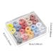 20pcs/Box Sewing Thread Plastic Bobbin Colourful Practical Sewing Accessories Sewing Machine Base Thread_voghion.com