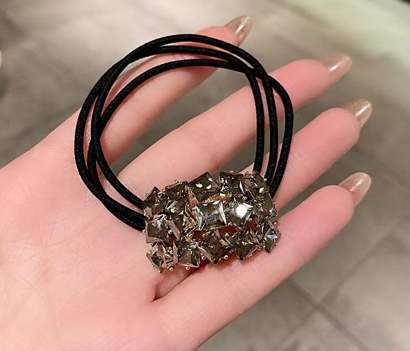 Accesorii de păr de înaltă calitate, lumină lux nou, pătrat, bandă de păr feminină, coadă de cal, cap, frânghie legată, cap minge, bandă de cauciuc, coafură_voghion.com