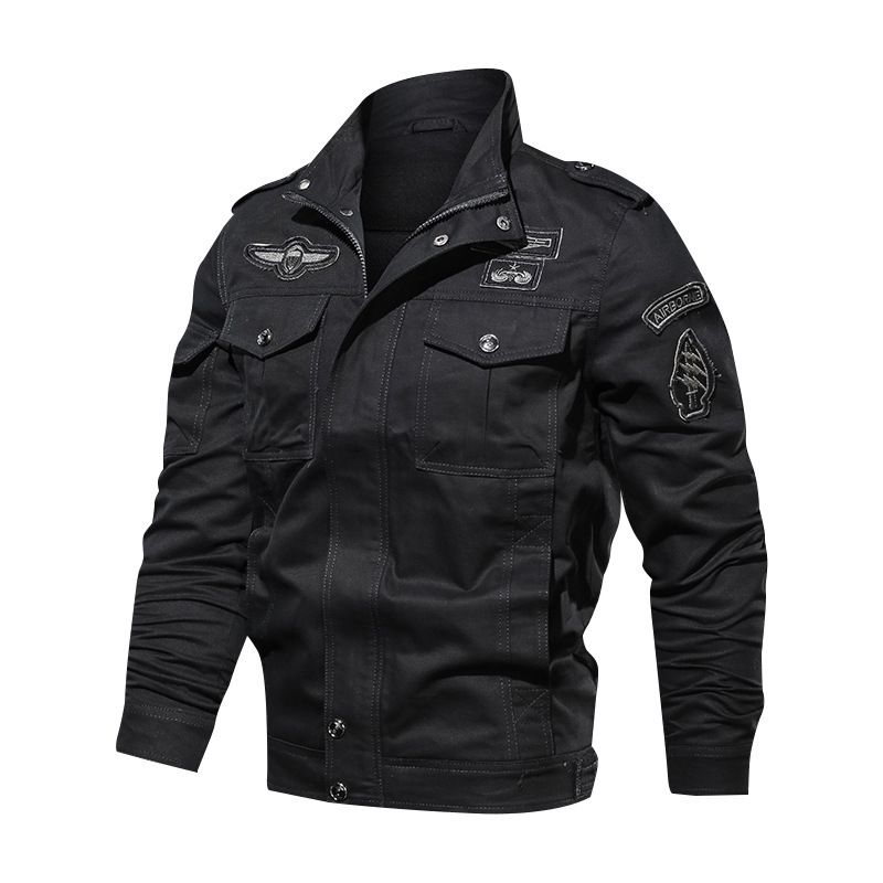 Herrenjacke, lässiger Fluganzug, Outdoor-Sport, Arbeitskleidung, Mantel, Herrenoberteile_voghion.com