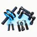 AB Abdominal Wheel 5 Piece Set Home Indoor Sports Products Push Up Stand Home Multi Functional Fitness Equipment_voghion.com