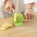 Multi-Fruit Slicer With Handle - Plastic Tomato Potato & Lemon Cutter (3-in-1 Kitchen Tool For Fast Slicing Dishwasher Safe BPA-Free)_voghion.com