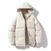 Men's Clothing Cotton Padded Jacket European And American Autumn And Winter Jacket US Embroidery Men's Cotton Padded Jacket Thickened Puffer Jacket_voghion.com