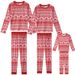 Passende Familien-Pyjama-Sets für die ganze Familie – Weiches Baumwoll-CVC-Gewebe, gemütliche Festtags-Nachtwäsche für Erwachsene und Kinder_voghion.com