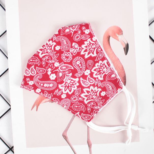 Mască imprimată pentru adulți, mască dublă respirabilă, rezistentă la praf, cu filtru, reglabilă_voghion.com