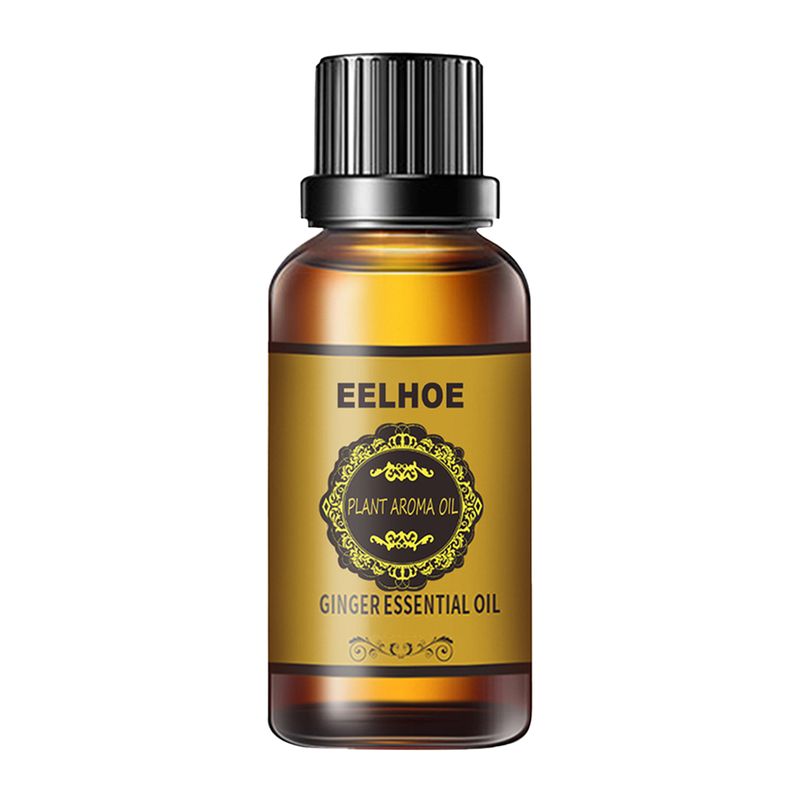 BeautyLife 10 ml zeštíhlující esenciální olej na odstranění tuku na zpevněném břiše Přírodní zázvorový olej na masáž celého těla Slim masážní olej pro muže Ženy_voghion.com