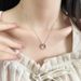 new style small waist circle necklace female light luxury simple temperament clavicle chain Douyin hot selling factory direct sales_voghion.com