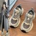 Dad Shoes For Women Spring And Autumn New Women's Shoes All Match Thick Soled Shoes Popular Casual Shoes Height Increasing Sports Shoes_voghion.com