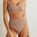 Damenunterwäsche im neuen Stil, gleiche Formserie, nahtlos, einfarbig, mittelhoher Shapewear-Slip für Damen_voghion.com